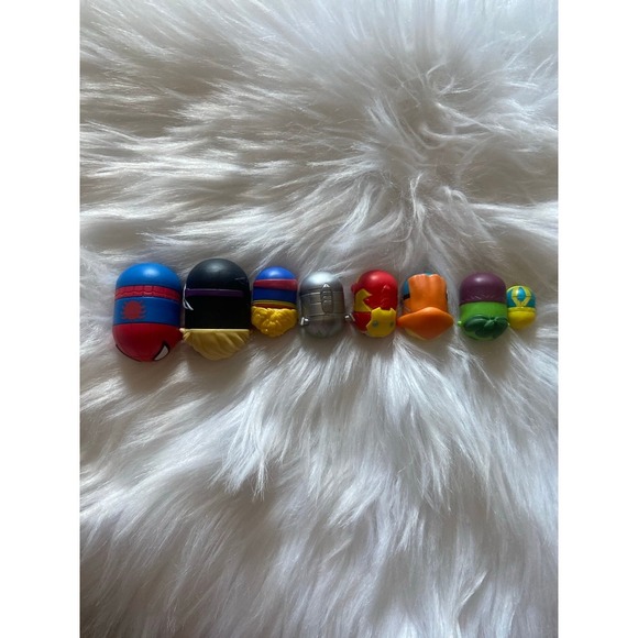 Disney Tsum Tsum Marvel Superhero Vinyl Figure‎ 8pc Lot - Picture 1 of 5